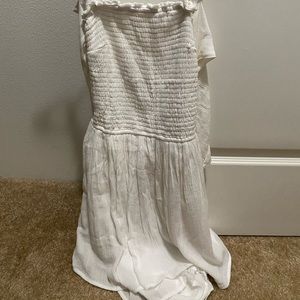 White Dress with Tied in back